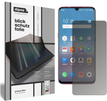 Blickschutzfolie für Meizu Note 9 matt Schutzfolie (1)