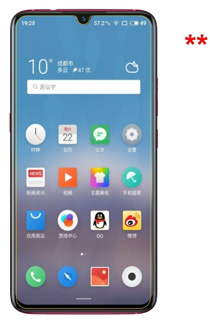 2x Schutzfolie klar für Meizu Note 9 Display-Schut (5)