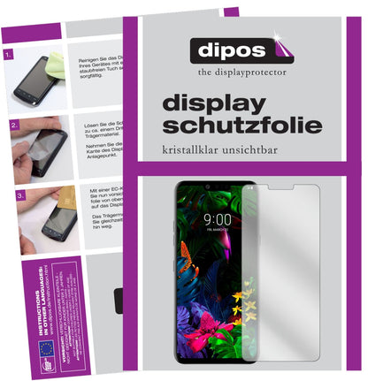 4x Schutzfolie klar für LG G8 ThinQ Display-Schutz (1)