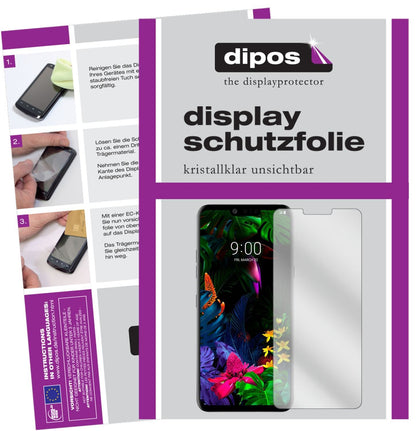 2x Schutzfolie klar für LG G8 ThinQ Display-Schutz (1)