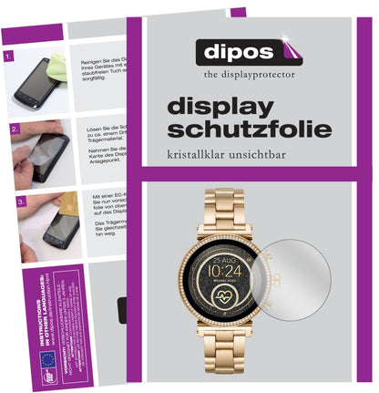 6x Schutzfolie klar für Michael Kors Sofie 2.0 Sma (1)