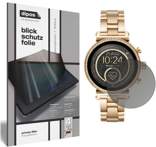 Blickschutzfolie für Michael Kors Sofie 2.0 Smartw (1)