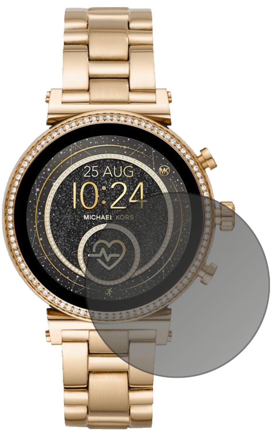Blickschutzfolie für Michael Kors Sofie 2.0 Smartw (2)