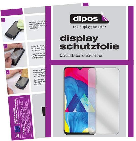 2x Schutzfolie klar für Samsung Galaxy M10 Display (1)