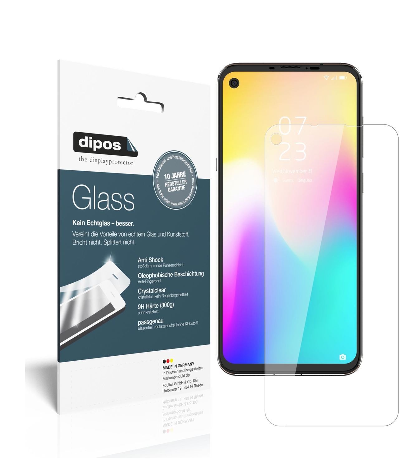 2x 9H Schutzfolie für Hisense Infinity U30 Panzerf (1)