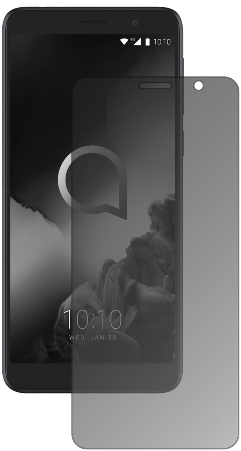 Blickschutzfolie für Alcatel 1X (2019) matt Schutz (2)