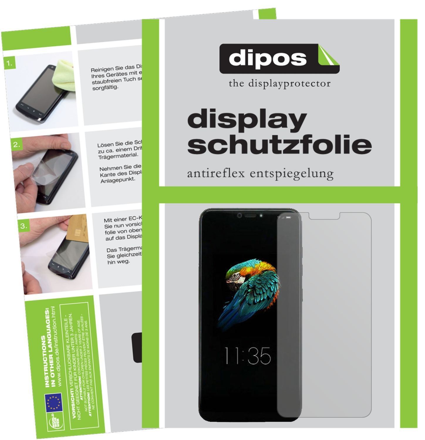 6x Schutzfolie matt für Lenovo S5 Pro GT Display-S (1)