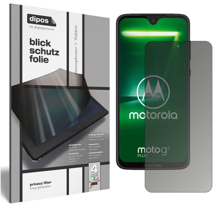 Blickschutzfolie für Motorola Moto G7 Plus matt Sc (1)