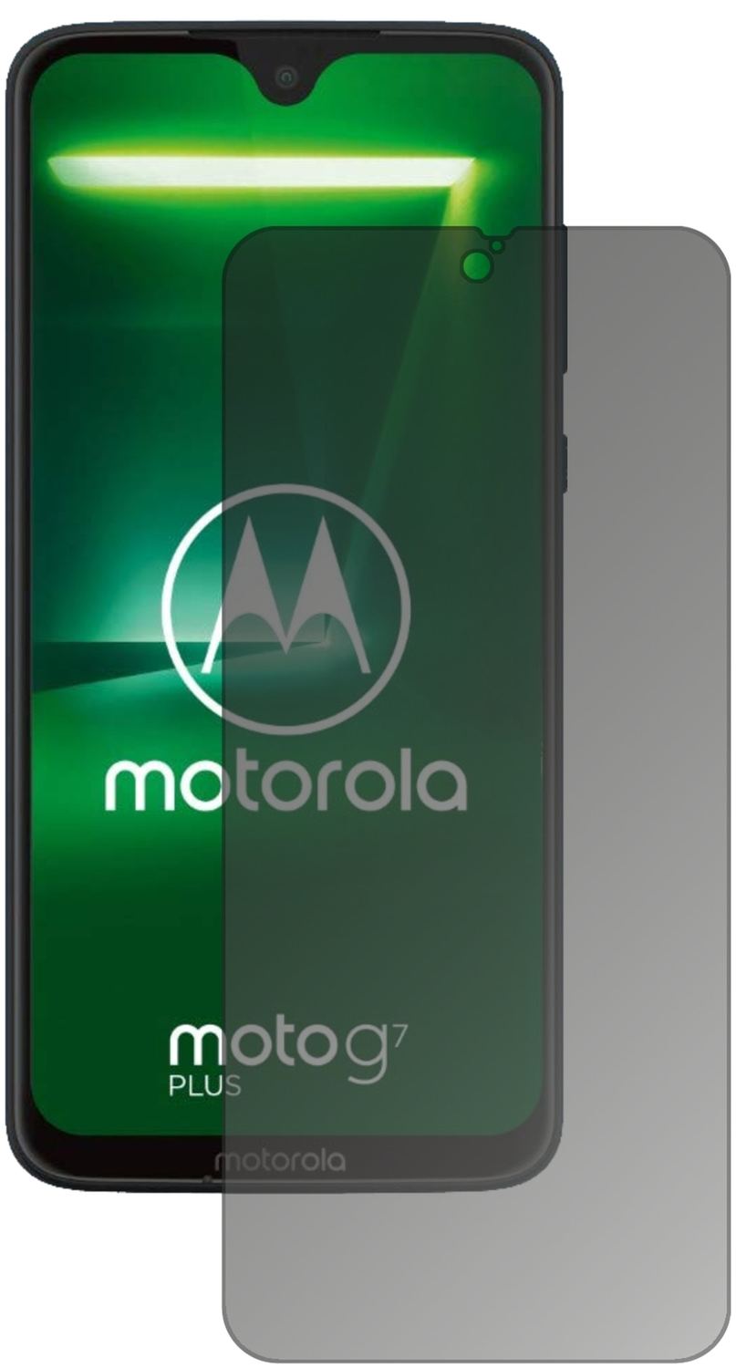Blickschutzfolie für Motorola Moto G7 Plus matt Sc (2)