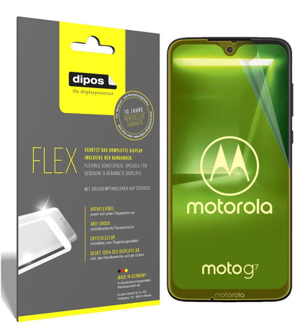 3x 3D Full Cover Schutzfolie für Motorola Moto G7 (1)