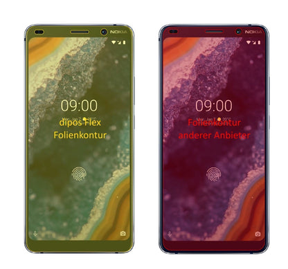 3x 3D Full Cover Schutzfolie für Nokia 9 PureView (2)