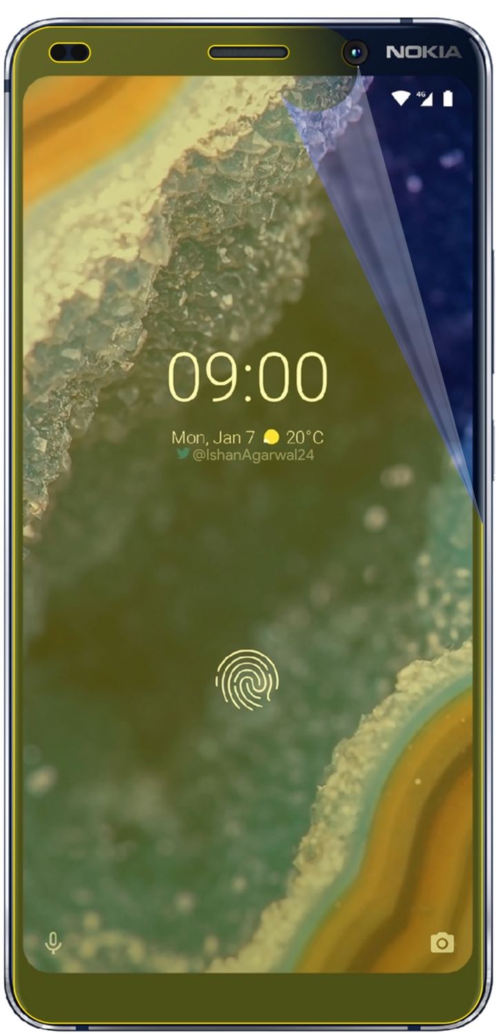 3x 3D Full Cover Schutzfolie für Nokia 9 PureView (3)