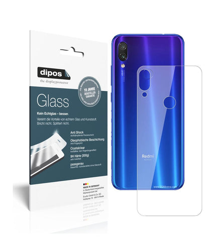 1x 9H Schutzfolie für Xiaomi Redmi Note 7 Pro Rück (2)