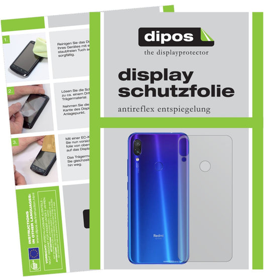 6x Schutzfolie matt für Xiaomi Redmi Note 7 Pro Rü (1)