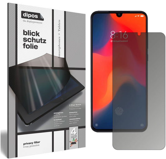 Blickschutzfolie für Xiaomi Mi 9 matt Schutzfolie  (1)