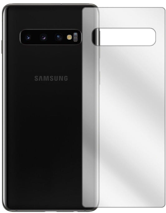 1x Schutzfolie klar für Samsung Galaxy S10 Rücksei (1)