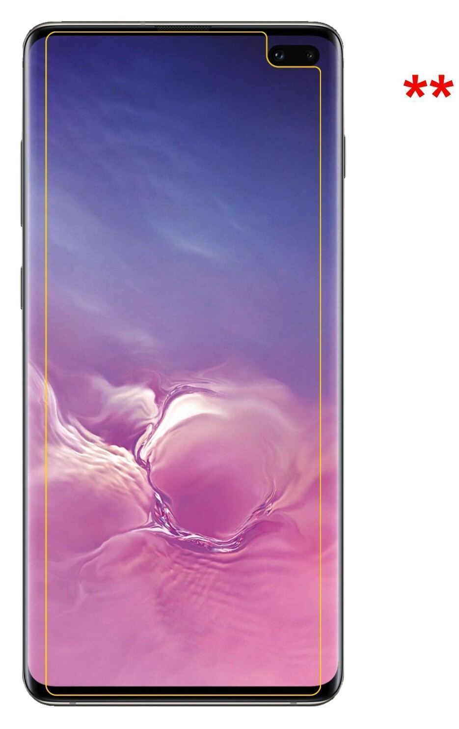 Blickschutzfolie für Samsung Galaxy S10 Plus matt  (5)