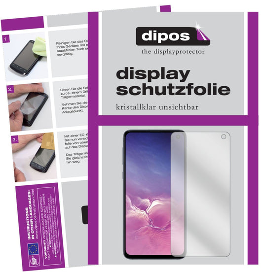 2x Schutzfolie klar für Samsung Galaxy S10e Displa (1)