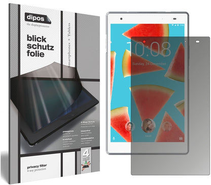 Blickschutzfolie für Lenovo Tab 4 8 Plus matt Schu (2)