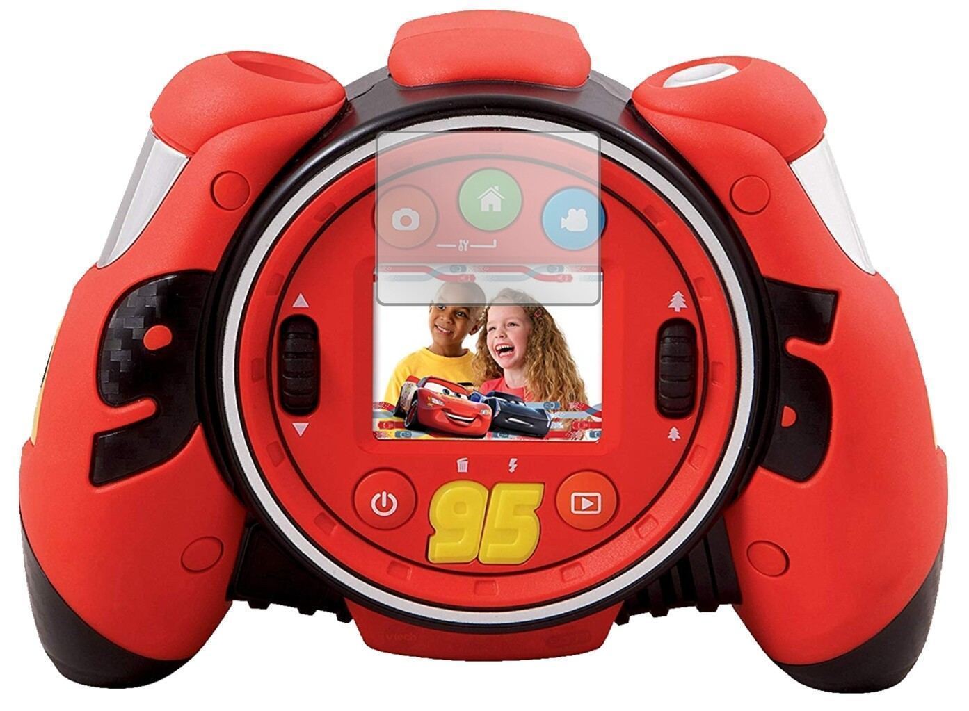 2x Schutzfolie klar für VTech Cars 3 Kamera Displa (2)