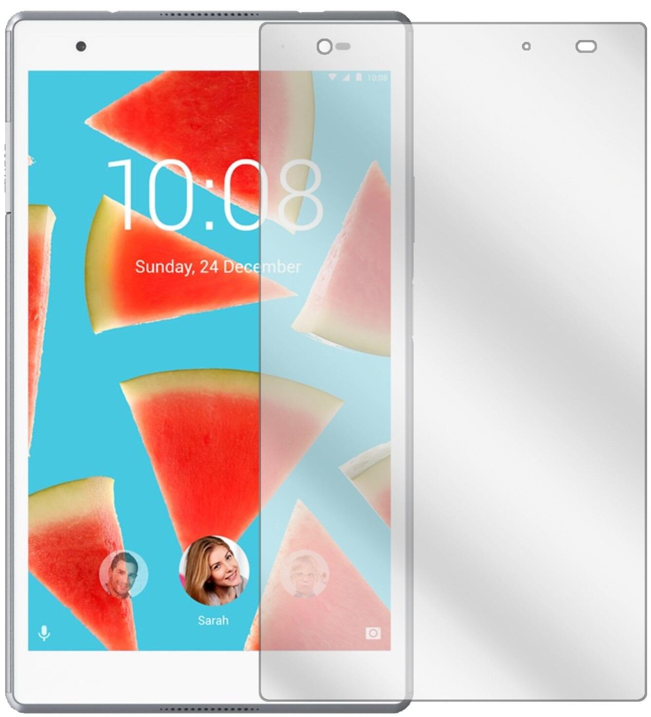 2x Schutzfolie klar für Lenovo Tab 4 8 Plus Displa (2)