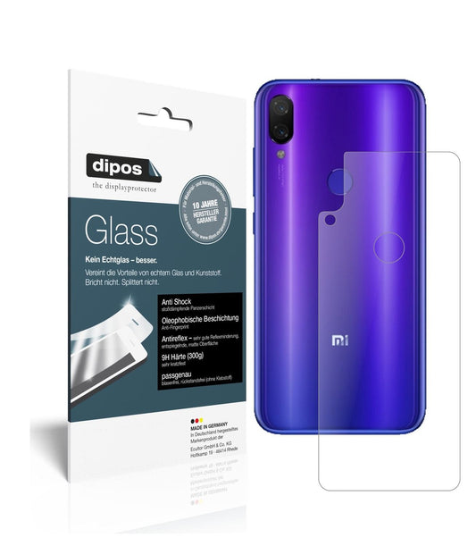 2x 9H Schutzfolie matt für Xiaomi Mi Play Rückseit (1)