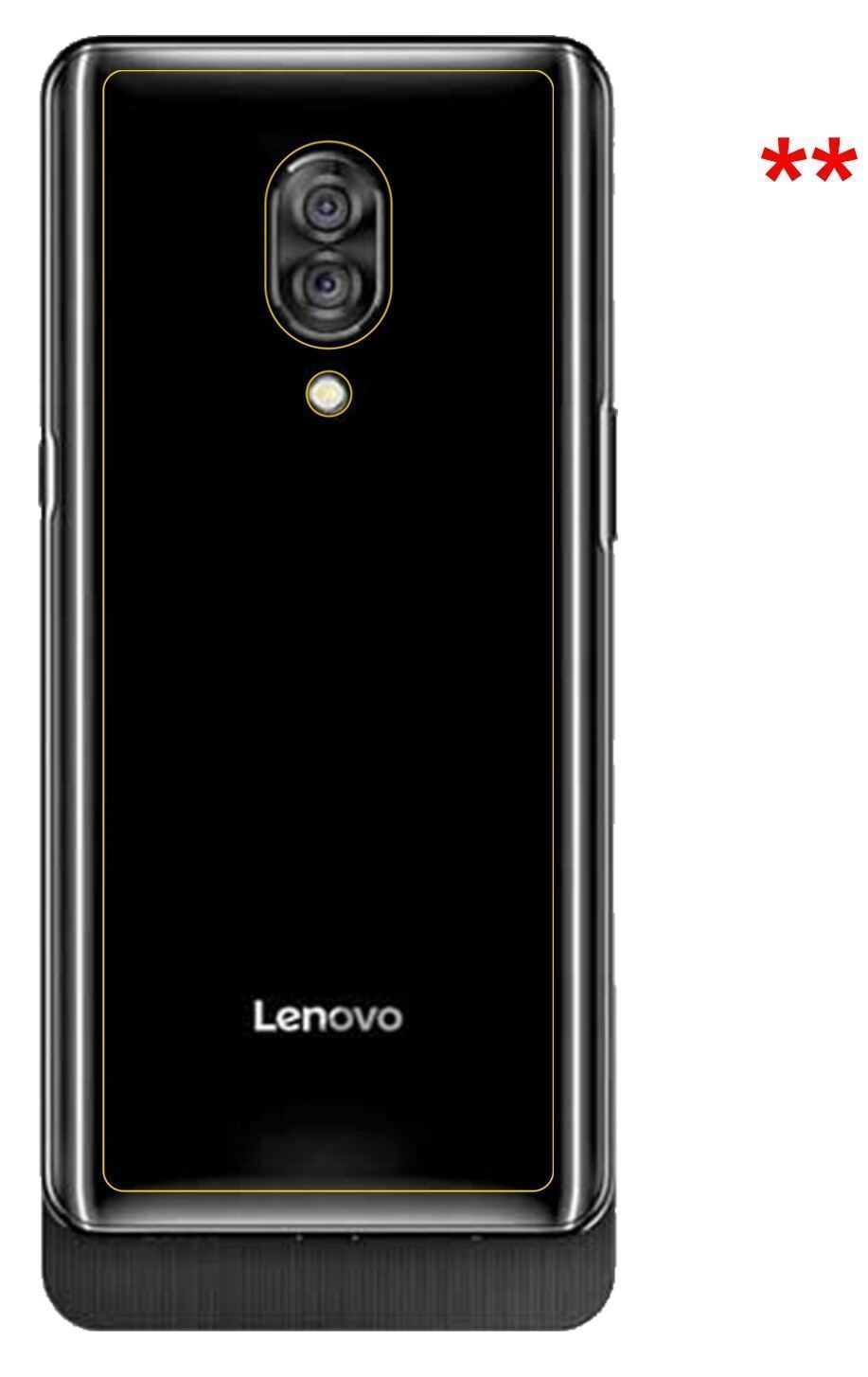 2x 9H Schutzfolie für Lenovo Z5 Pro GT Rückseite P (9)