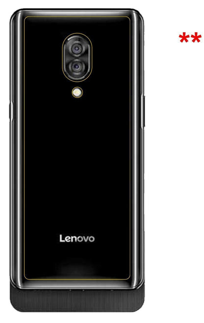 2x 9H Schutzfolie für Lenovo Z5 Pro GT Rückseite P (9)