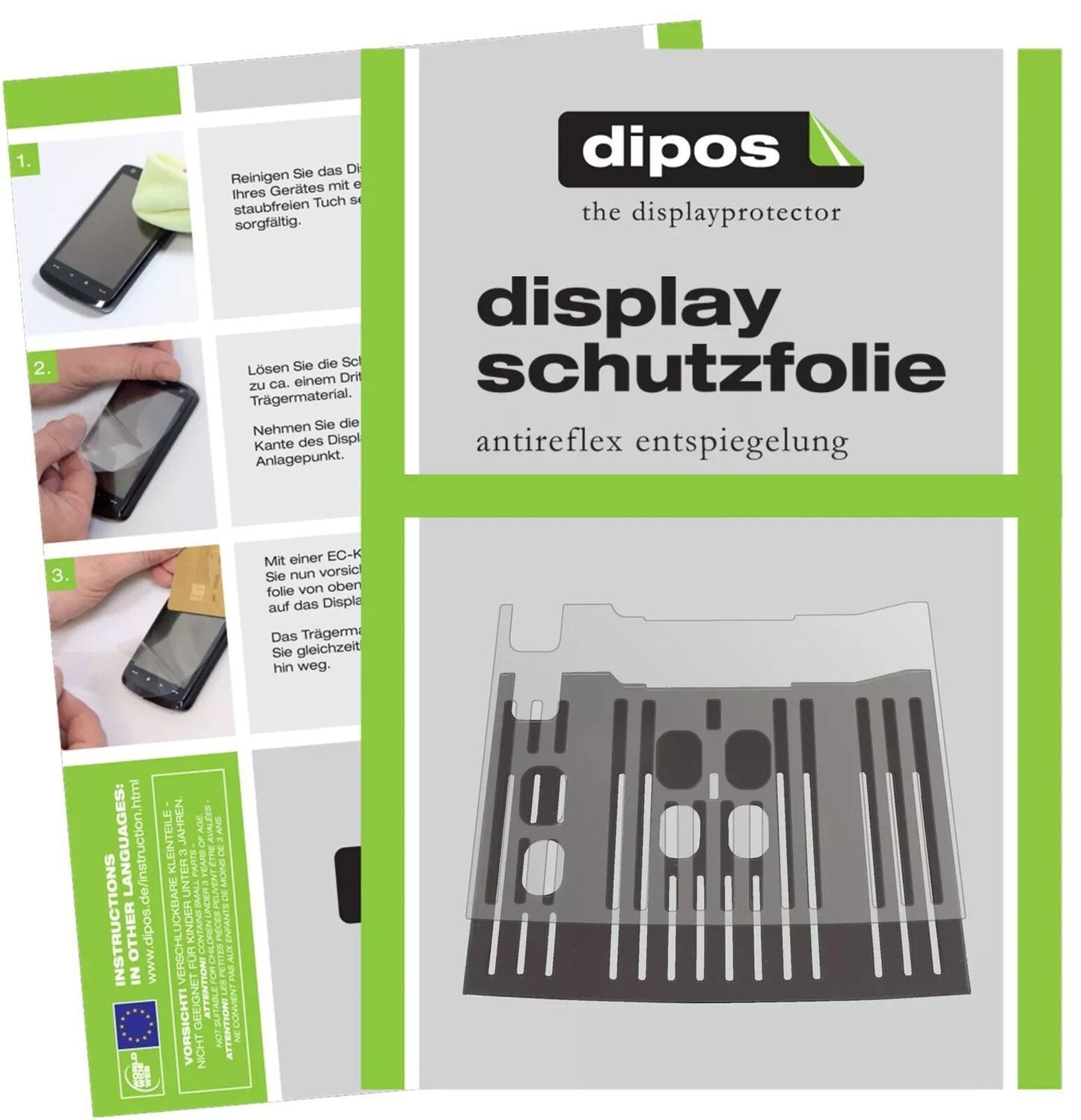 2x Schutzfolie matt für DeLonghi Dinamica ECAM 350 (1)