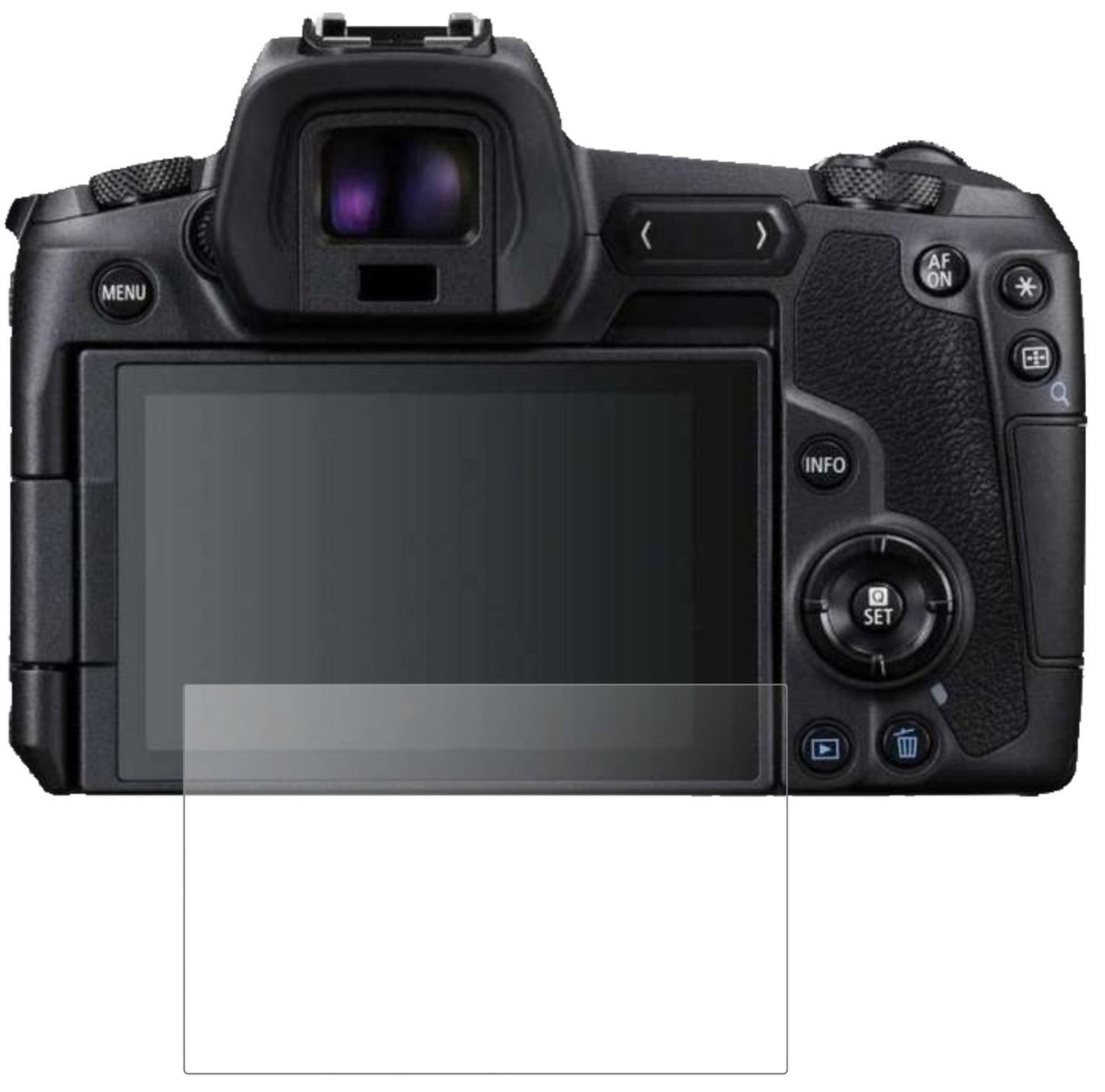 2x 9H Schutzfolie matt für Canon EOS R Panzerfolie (2)