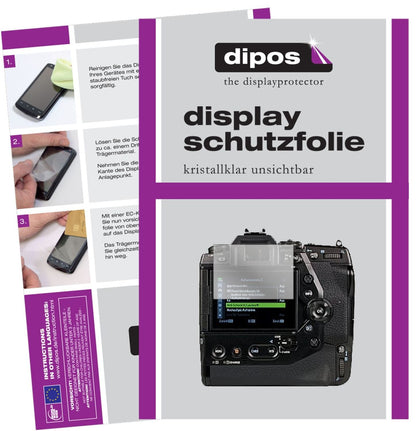 5x Schutzfolie klar für Olympus OM-D E-M1X Display (2)