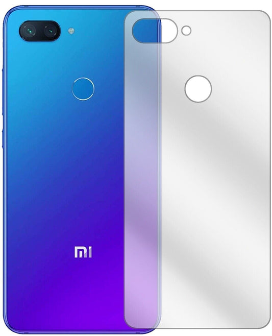 1x Schutzfolie klar für Xiaomi Mi 8 Lite Rückseite (1)