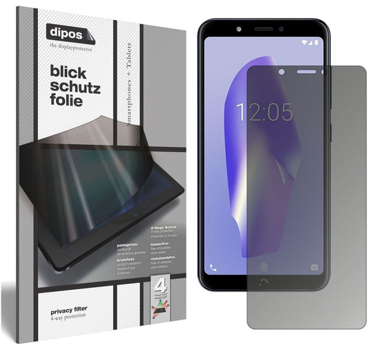 Blickschutzfolie für BQ Aquaris C matt Schutzfolie (1)