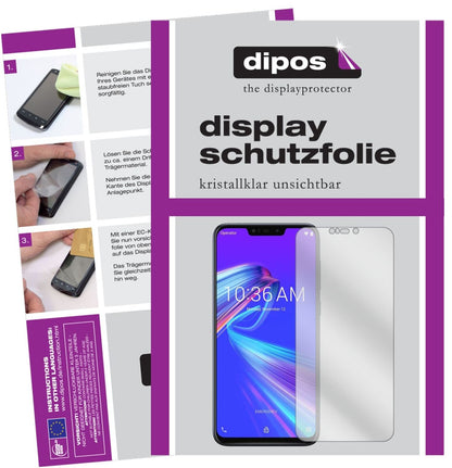 1x Schutzfolie klar für Asus ZenFone Max (M2) Disp (2)