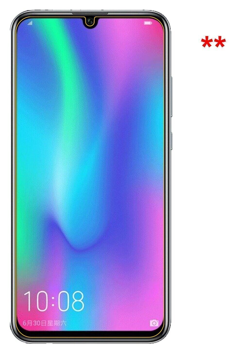 1x 9H Schutzfolie matt für Honor 10 Lite Panzerfol (9)
