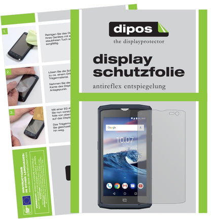 5x Schutzfolie matt für Crosscall Core X3 Display- (2)