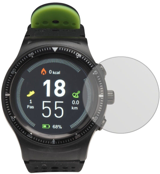 5x Schutzfolie matt für DENVER SW-500 Smartwatch D (1)