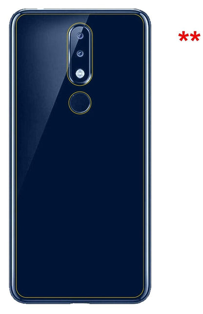 1x 9H Schutzfolie für Nokia 5.1 Plus Rückseite Pan (9)