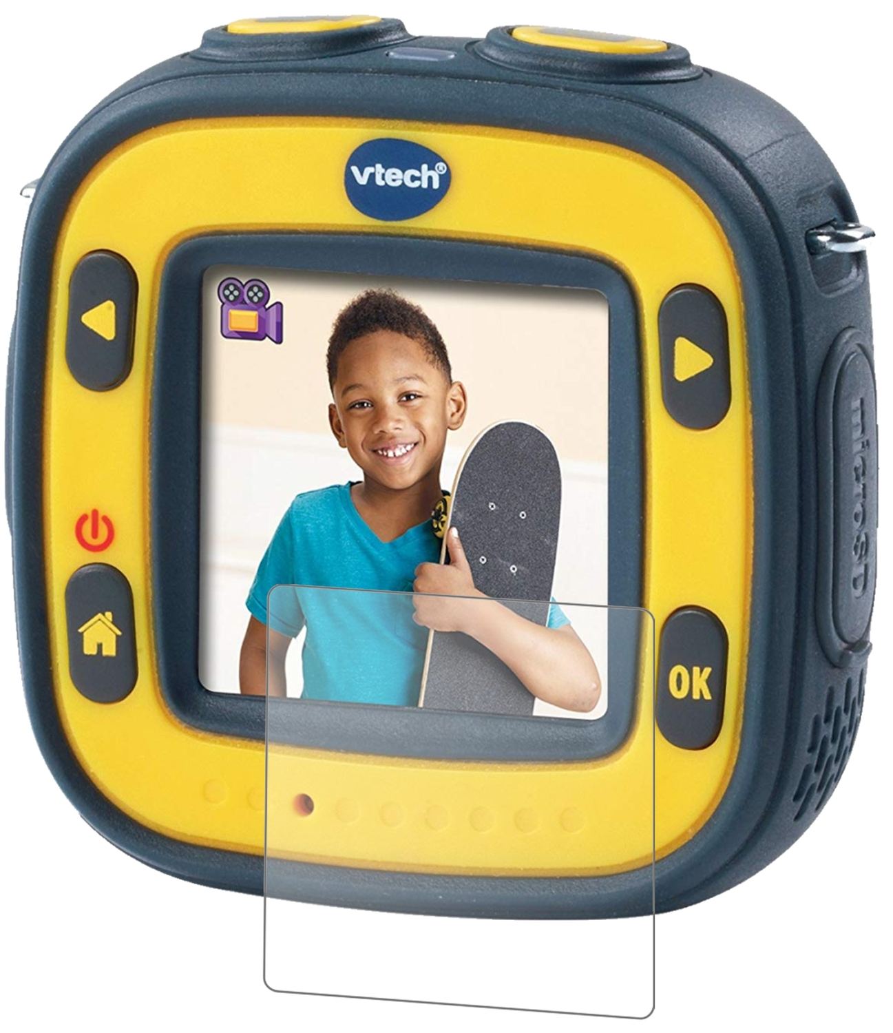 2x 9H Schutzfolie matt für Vtech Kidizoom Action C (2)