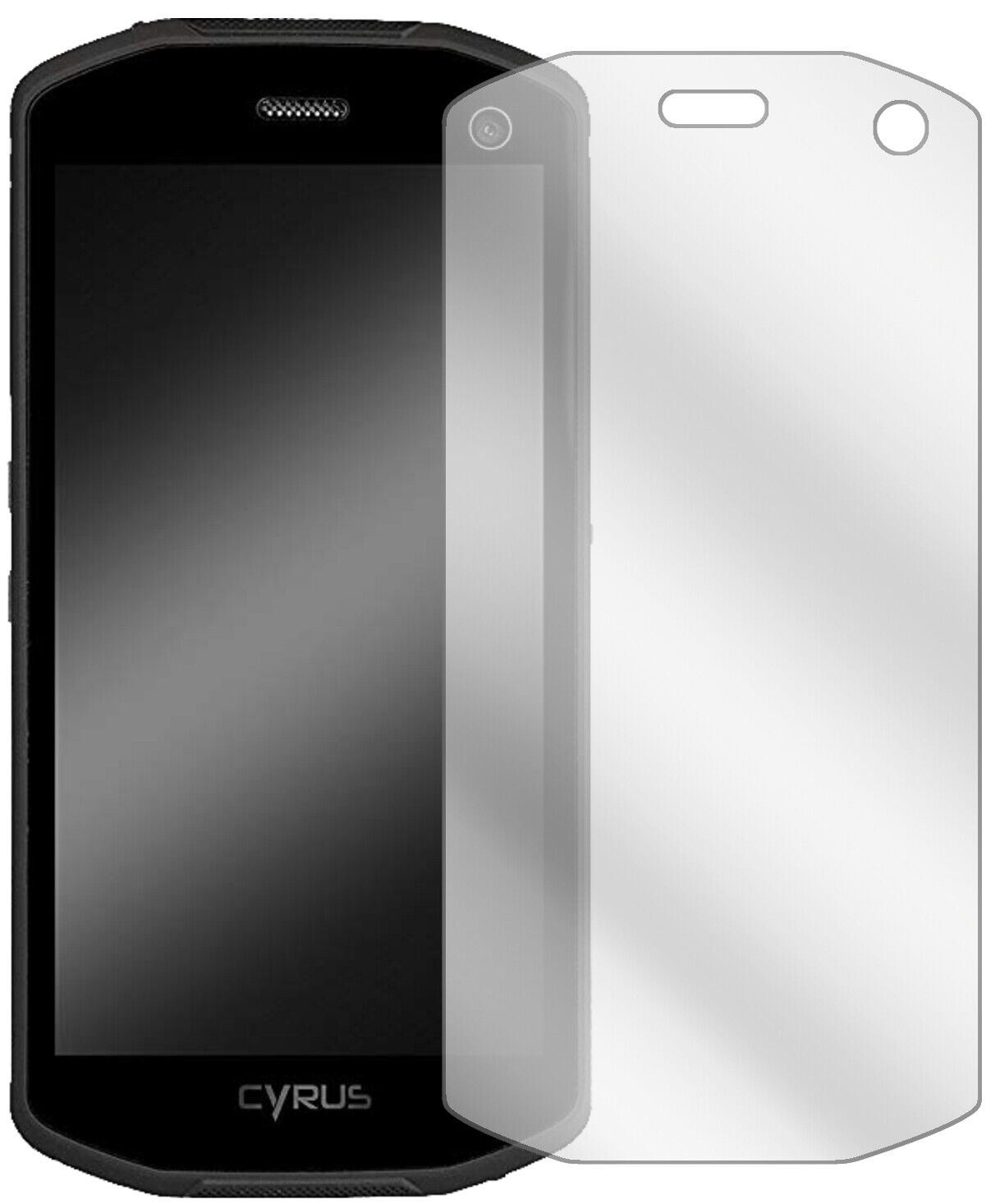 5x Schutzfolie klar für Cyrus CS28 Hipster Display (1)