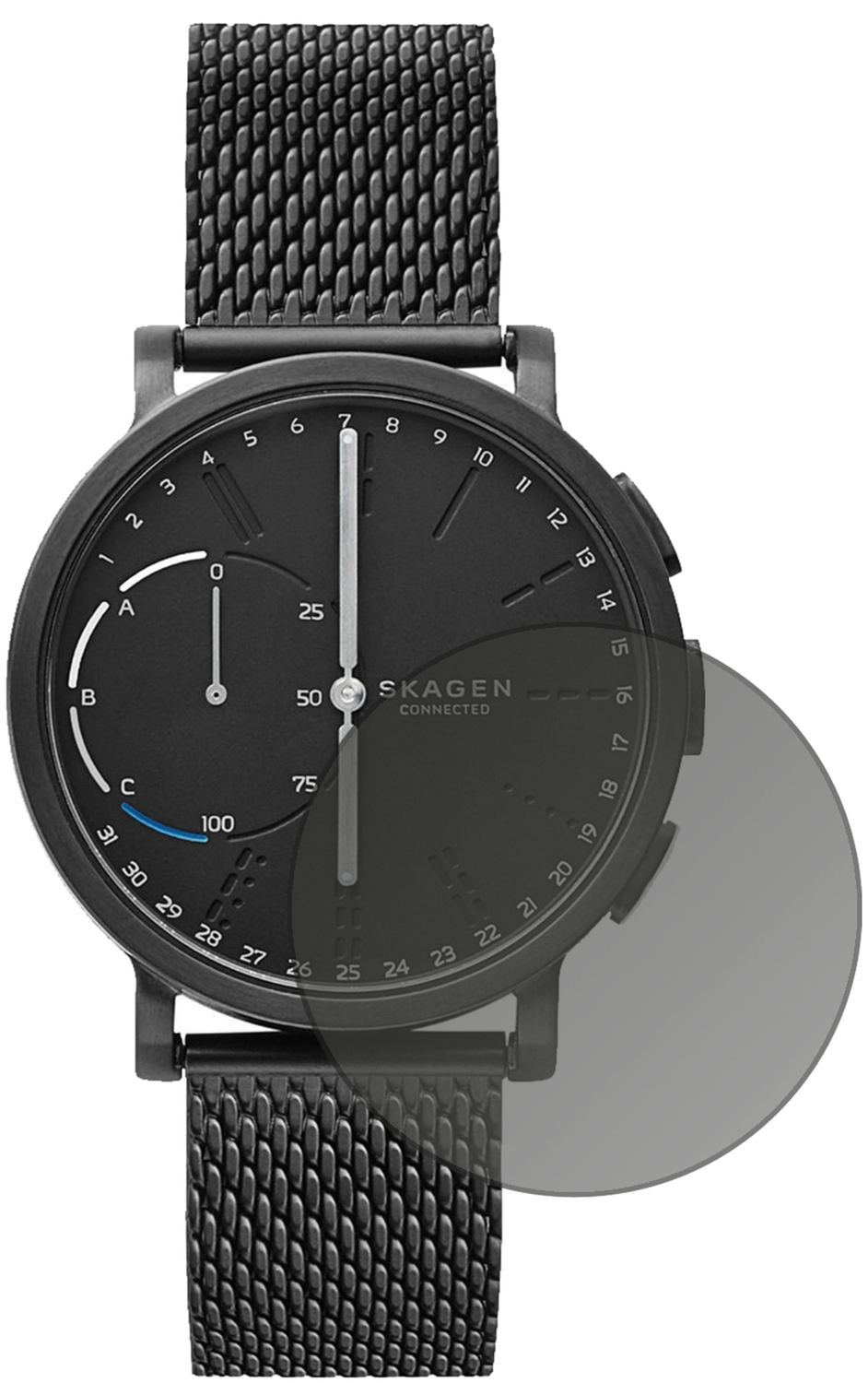 Blickschutzfolie für Skagen Hagen Connected matt S (2)