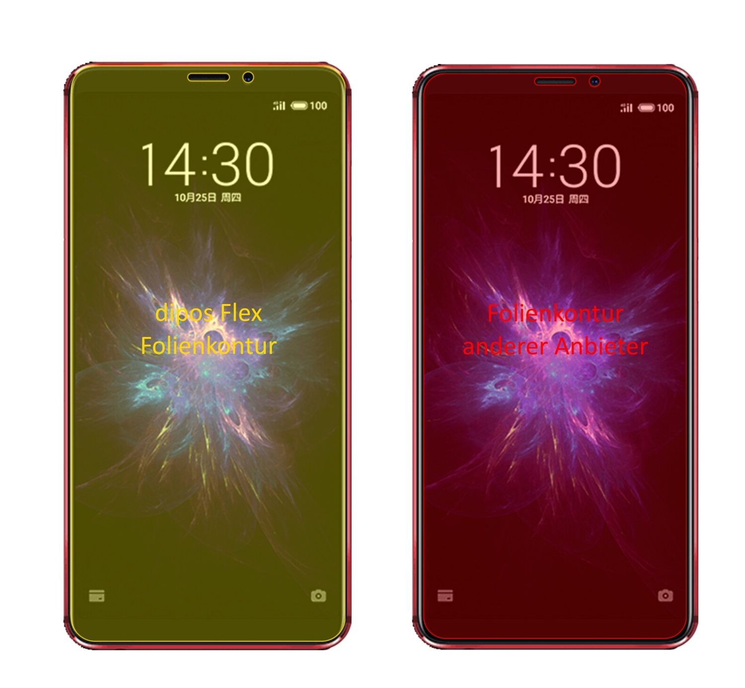 3x 3D Full Cover Schutzfolie für Meizu Note 8 (2)