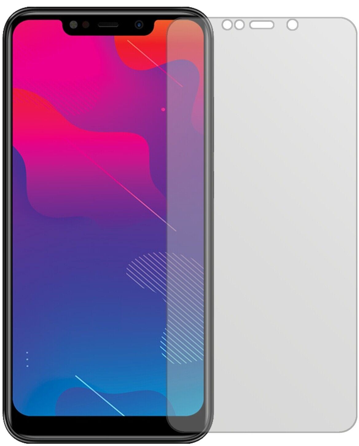 5x Schutzfolie matt für Panasonic Eluga Z1 Pro Dis (1)