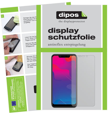 5x Schutzfolie matt für Panasonic Eluga Z1 Pro Dis (2)