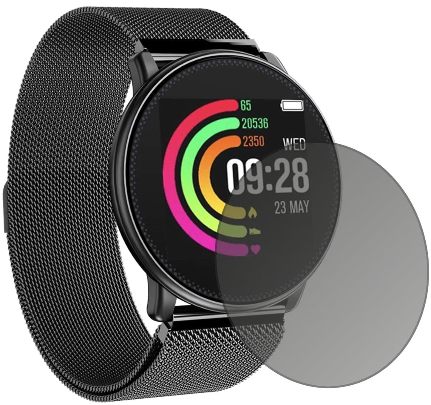 Blickschutzfolie für Umidigi Uwatch matt Schutzfol (2)