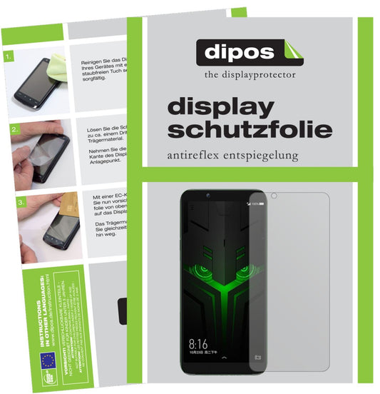 2x Schutzfolie matt für Xiaomi Black Shark Helo Di (1)