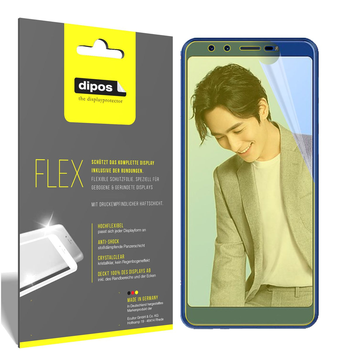 3x 3D Full Cover Schutzfolie für Lenovo K5s (1)