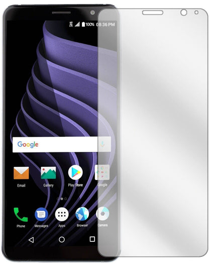 5x Schutzfolie klar für ZTE Blade Max View Display (1)