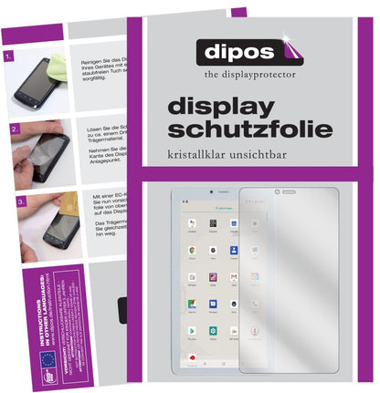 1x Schutzfolie klar für ibowin V7s 7 Zoll Tablet D (2)