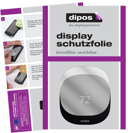 5x Schutzfolie klar für Ecobee ecobee 4 Display-Sc (2)